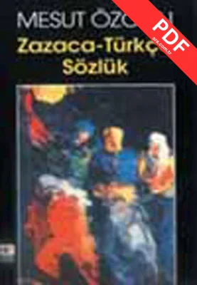 Zazaca-Türkçe Sözlük kitap kapağı