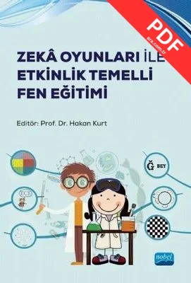 Zeka Oyunları ile Etkinlik Temelli Fen Eğitimi kitap kapağı
